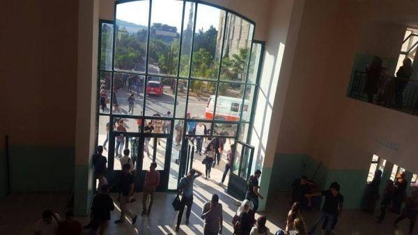 إصابات بالاختناق بعد اقتحام الاحتلال لجامعة القدس