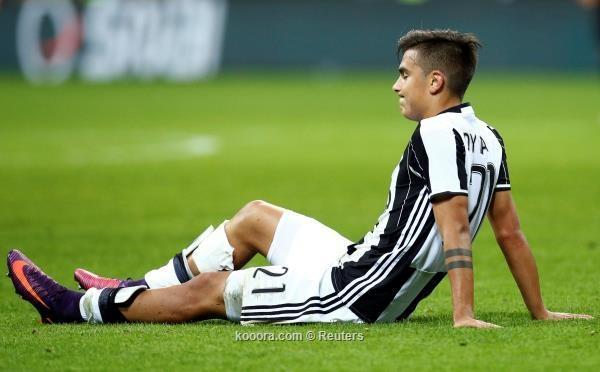 يوفنتوس يفقد جهود ديبالا قبل 3 مواجهات هامة