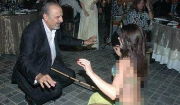 فيديو- جمال سليمان يكشف حقيقة صورته مع الراقصة