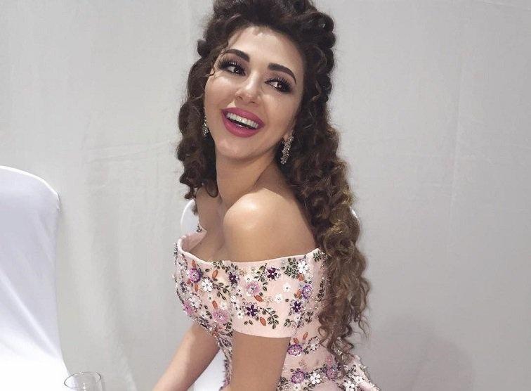 فيديو- ميريام فارس ترتدي فستان مرصع بالألماس في حفل زفاف بقطر