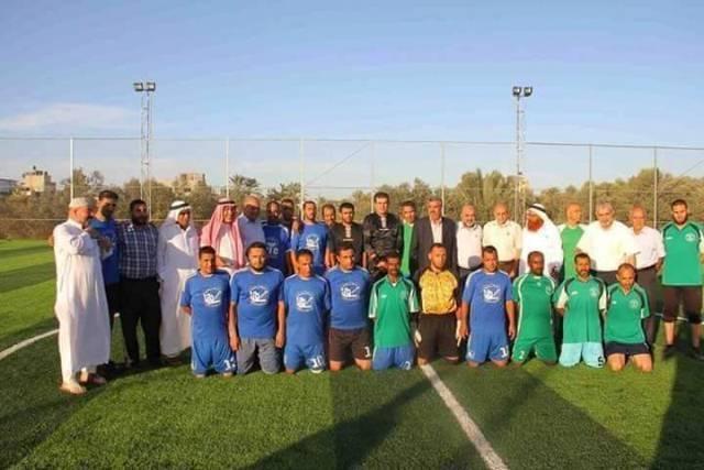 افتتاح ملعب جديد للفيفا في مدينة دير البلح