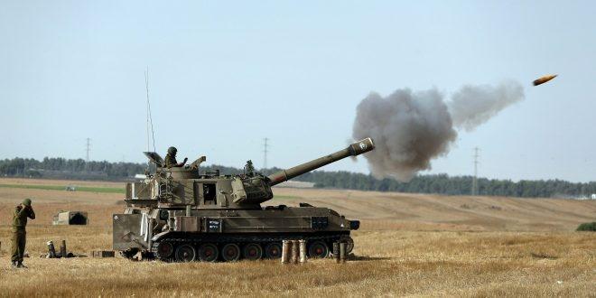 قصف مدفعي لموقع في بيت حانون