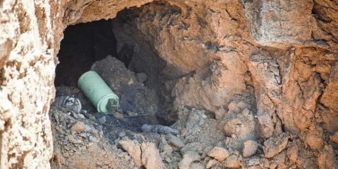 استشهاد احد عناصر القسام في انهيار نفق