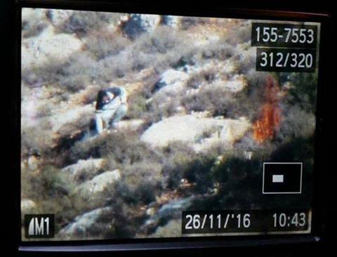 اعتقال 10 مواطنين  بشبهة إضرام النيران