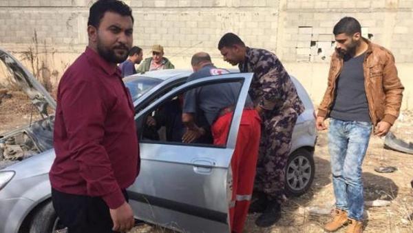 إصابة مواطن اثر حادث سير بين مركبتين بطولكرم