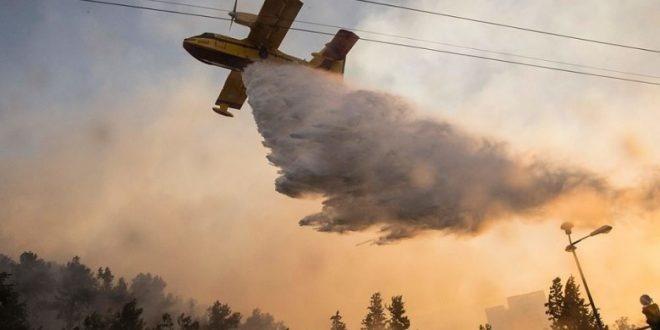 نتنياهو يوافق على طلب مصر والأردن المساعدة بإطفاء الحرائق في “إسرائيل”