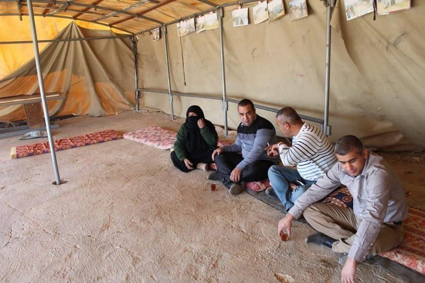 وفد من محافظة الخليل يتفقد ام الخير