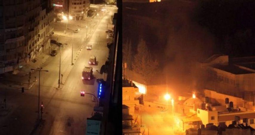 إصابة شاب بمواجهات عنيفة في محيط قبر يوسف بنابلس