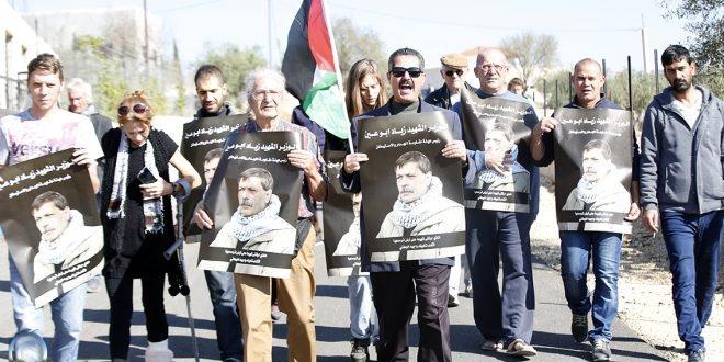 قوات الاحتلال تقمع مسيرات انطلقت لاحياء ذكرى انتفاضة الحجر وذكرى استشهاد ابو عين