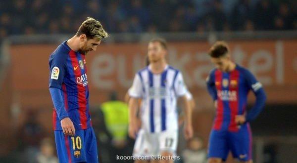 صحيفة تتهم برشلونة بالتخاذل ضد ميسي