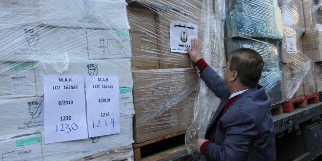 وزارة الصحة تسير 20 شاحنة أدوية الى غزة