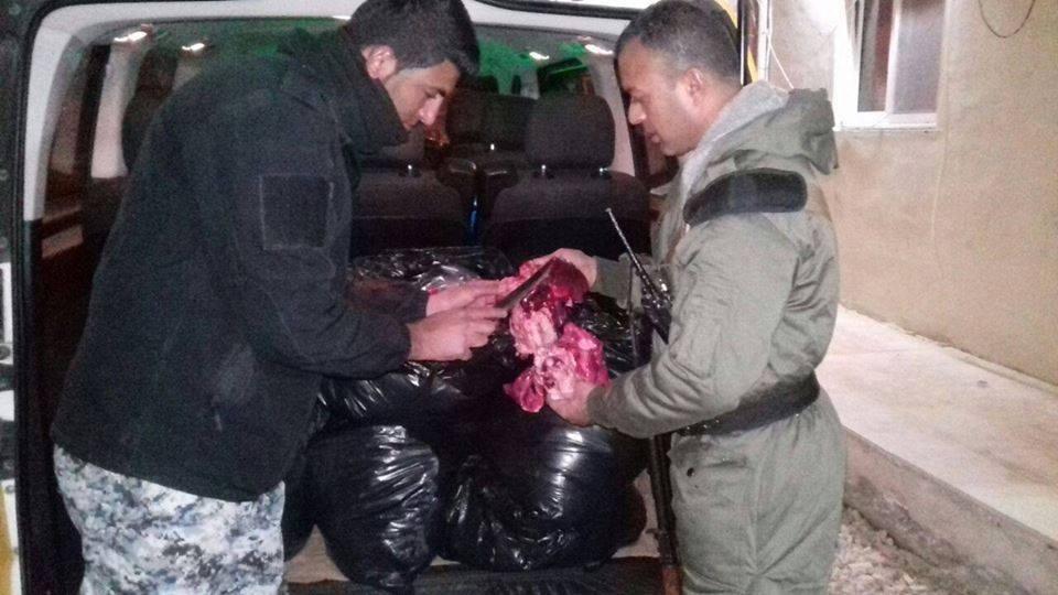 ضبط نحو 160 كليو لحمة فاسدة شرق بيت لحم