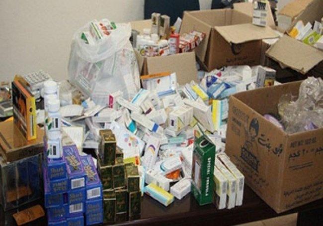 النيابة العامة تتلف مضبوطات في مدينة نابلس