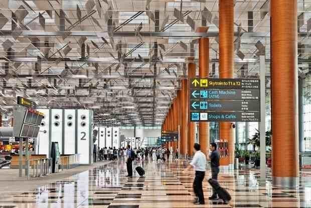 صور من داخل مطار اعتبر صاحب أفضل تصميم في العالم