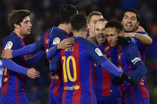 فيديو- برشلونة يفك عقدة أنويتا ويهزم سوسيداد بذهاب ربع نهائي كأس الملك