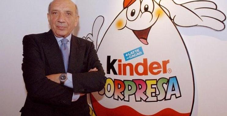 وفاة مصمم بيضة “كيندر” عن 83 عاما في إيطاليا