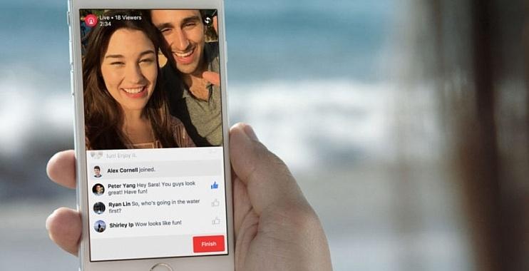 فيس بوك تتيح للناشرين البث المباشر عبر الويب