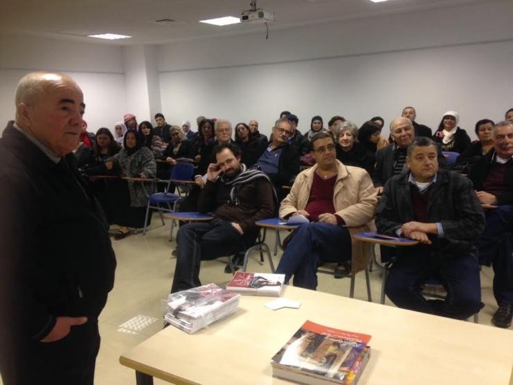 دار الكلمة الجامعية تستضيف وفد من جمعية ابداع لتطوير الفن التشكيلي في الداخل الفلسطيني