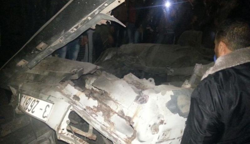 انفجار مركبة بمخيم النصيرات وشرطة تحقق بالحادث