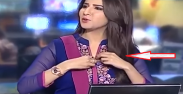 شاهد: موقف محرج لمذيعة على الهواء