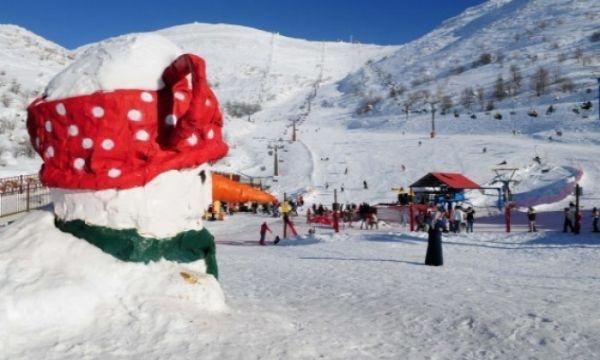اغلاق جبل الشيخ أمام المتنزهين جراء تساقط الثلوج