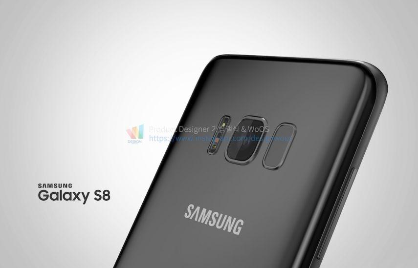 ظهور صور تخيلية لهاتف Samsung Galaxy S8