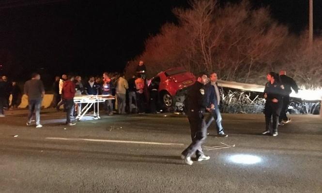 مصرع شابين من الناصرة في حادث سير