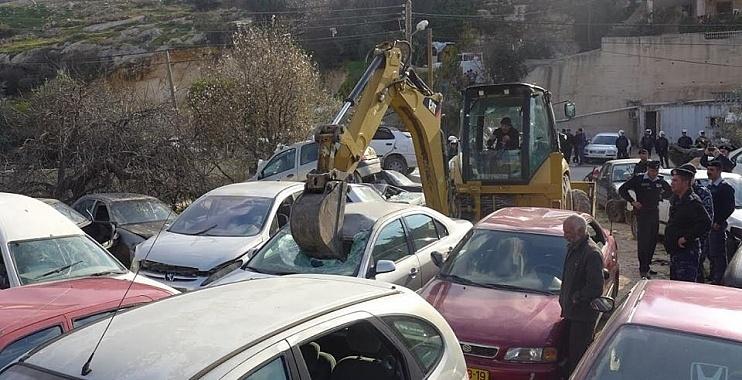 البكري: اجهزة الأمن تتلف 91 مركبة غير قانونية بحوسان