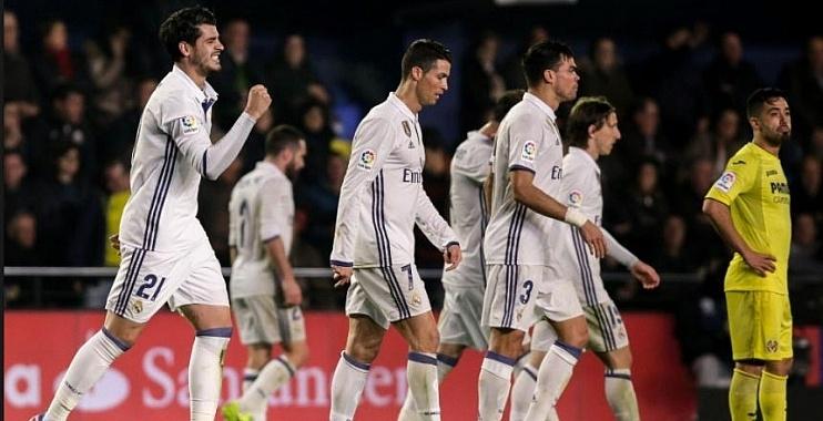 انتفاضة ريال مدريد تعيده للصدارة والفوز على فياريال بثلاثية