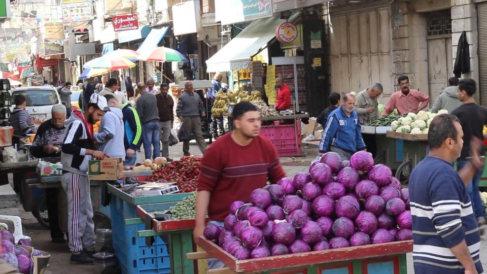 حملة لتنظيم السوق الشرقي في نابلس
