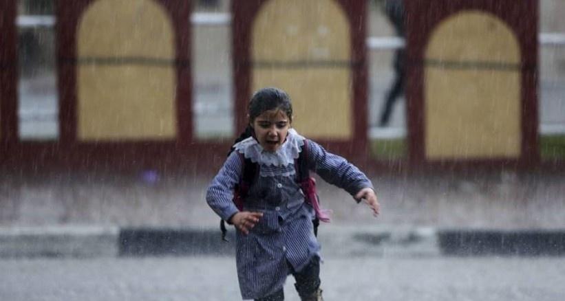تعطيل الدراسة في غزة بسبب الاحوال الجوية ‏
