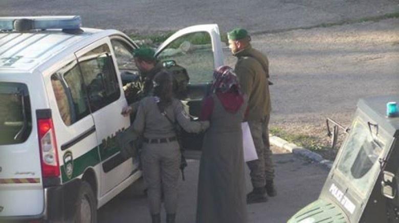 محدث :الاحتلال يعتقل فتاة بالخليل بدعوى حيازتها سكينا