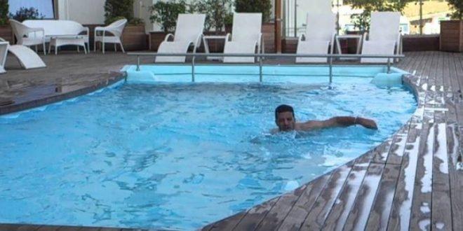 مسبح بدولة عربية مياهه من الخمر