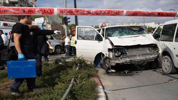 6 اصابات في حادث سير بين سيارة فلسطينية واخرى للمستوطنين غرب بيت لحم