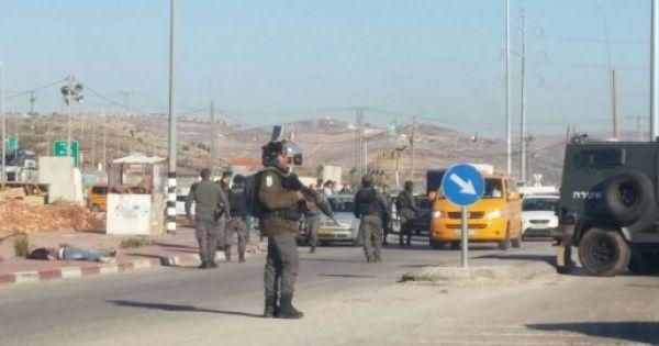 إعتقال شابين على حاجز زعترة بزعم حيازة سكين