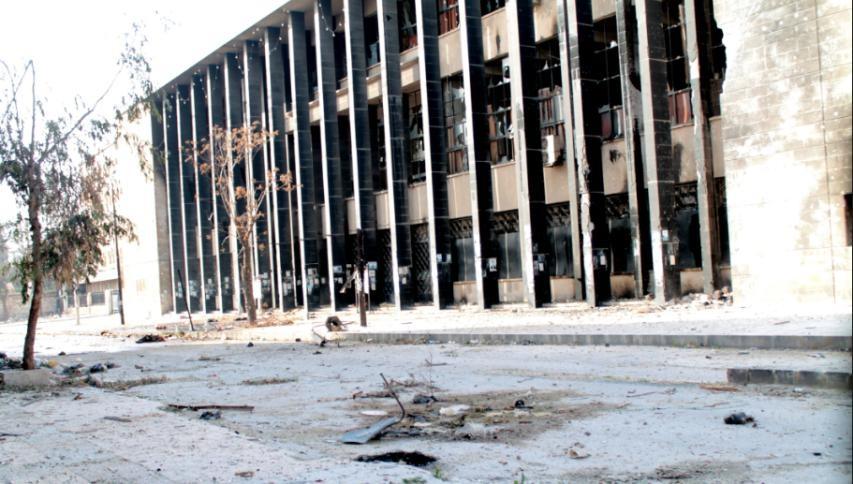 25 قتيلا حصيلة اولية للتفجير الانتحاري في القصر العدلي في دمشق