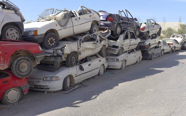 إتلاف 700 مركبة غير قانونية في نابلس وجنين وضواحي القدس