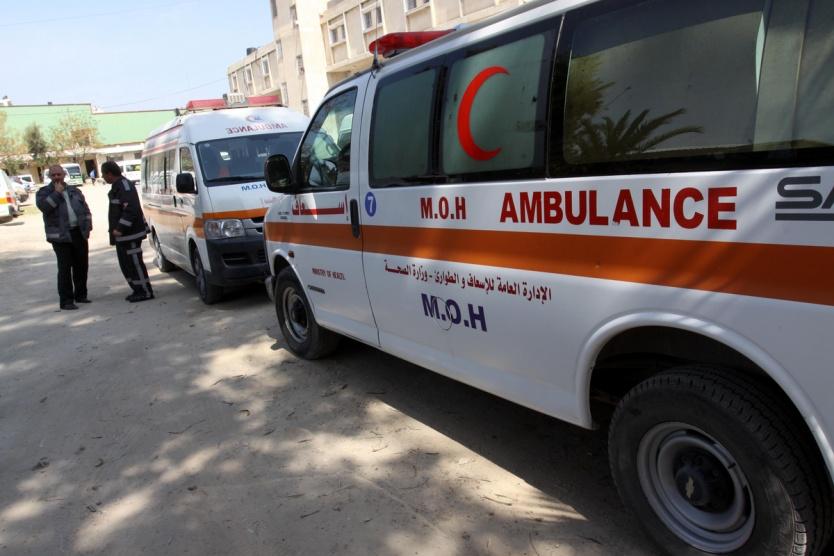 اصابة 9 عمال بحادث تصادم جنوب الخليل