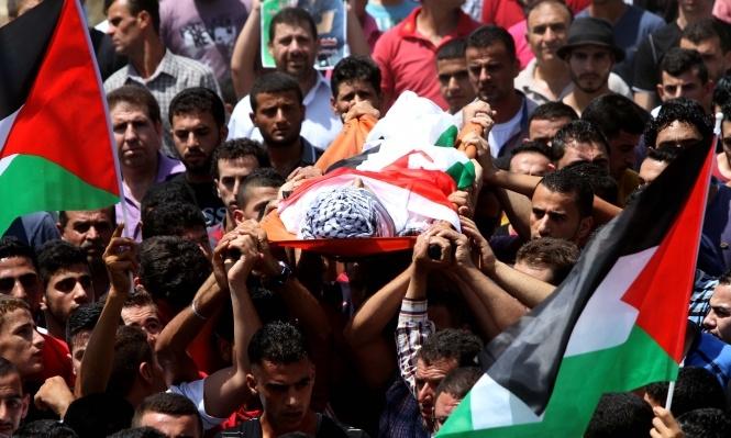 الجلزون يودع الشهيد الفتى نخلة