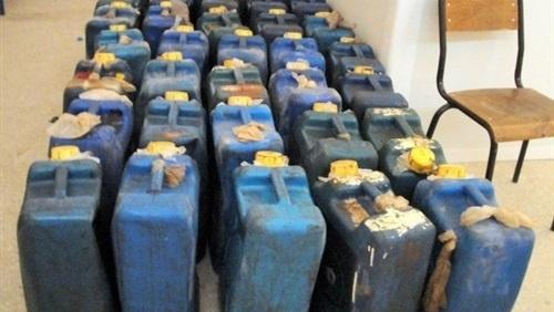 ضبط 4000 لتر سولار مهرب من إسرائيل