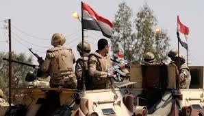 الجيش المصري: مقتل 7 مسلحين واصابة آخرين جنوب العريش