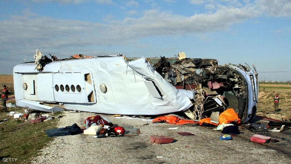 17 قتيلا بانقلاب حافلة سياح في تركيا