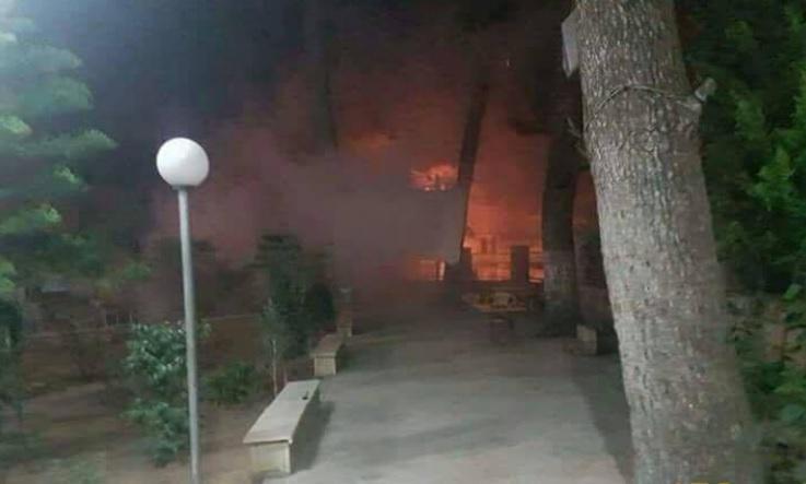 الاحتلال يحرق خيمة الاسرى في سبسطية بنابلس