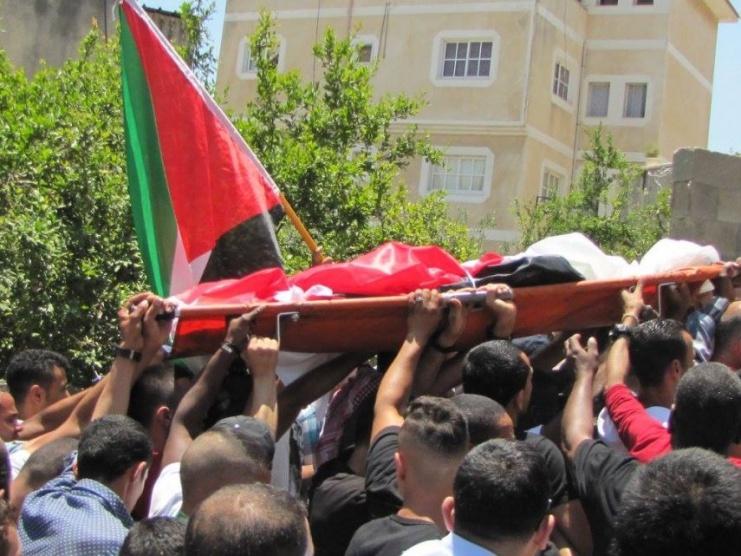 جنين: تشييع جثمان الشهيدة نفيعات