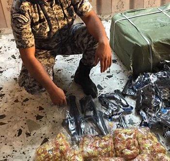 ضبط 373 مسدس بلاستيك ممنوع قانونيا في نابلس