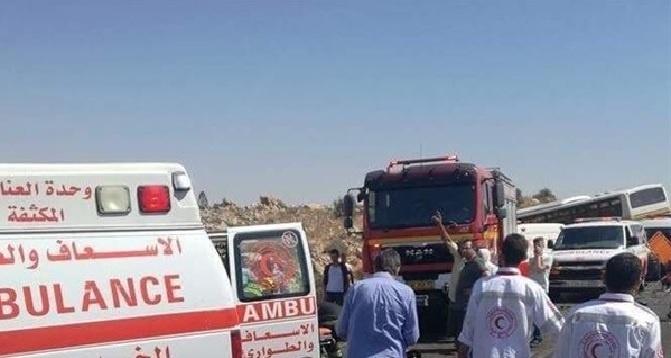 رام الله:ارتفاع عدد ضحايا حادث السير الى 7 اشخاص