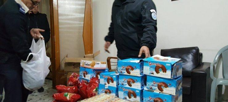 اتلاف مواد تموينية منتهية الصلاحية في نابلس