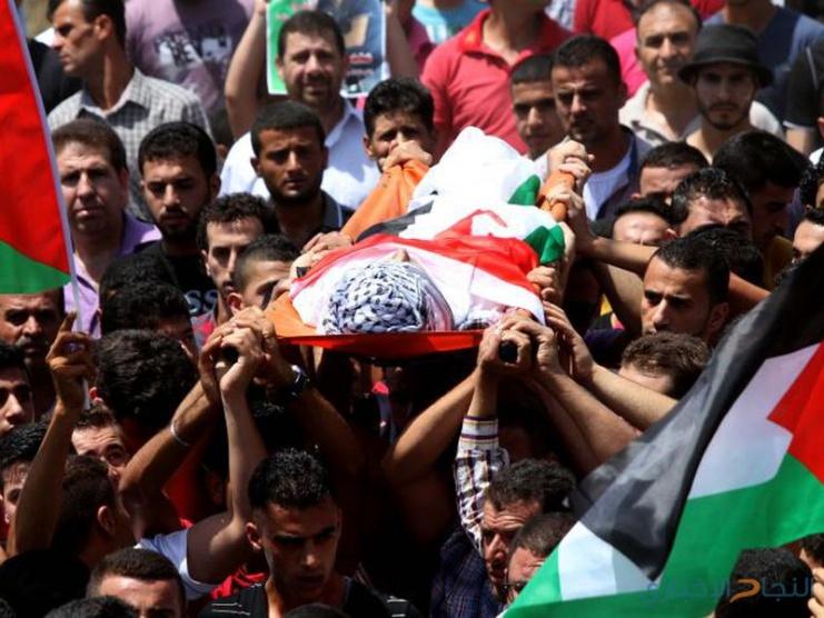 بيت لحم- تشييع جثمان الشهيد عمر عيسى إلى مثواه الأخير