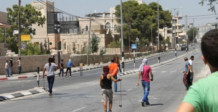 الاحتلال يقمع المصلين شمال بيت لحم