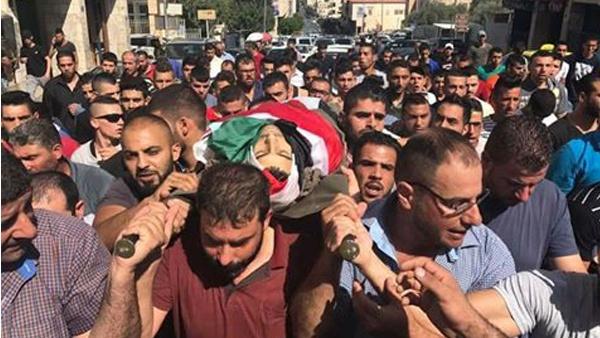 استشهادشاب متاثراباصابته في مواجهات بحزما بالقدس قبل ايام